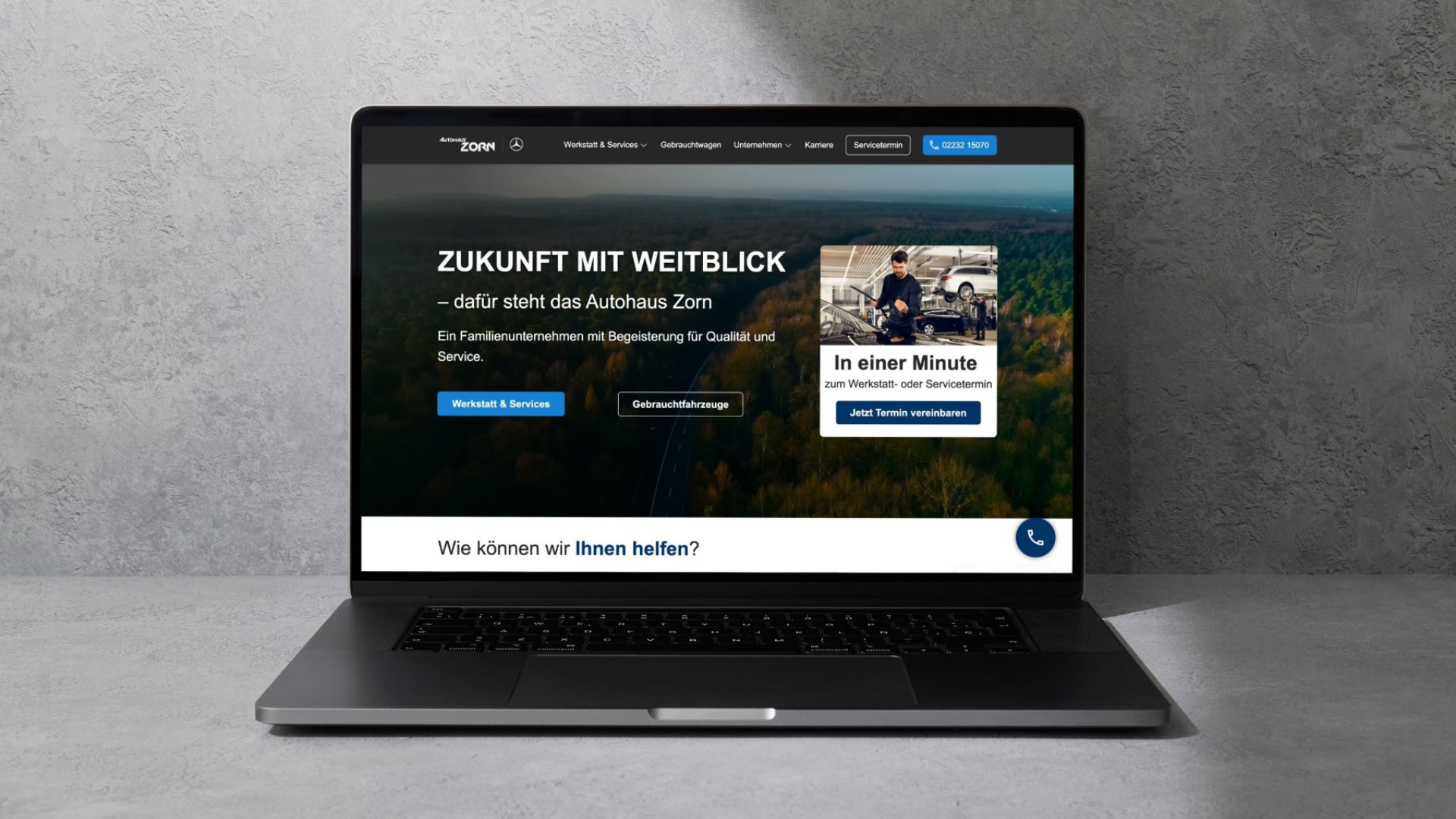 Autohaus Zorn — neue Website