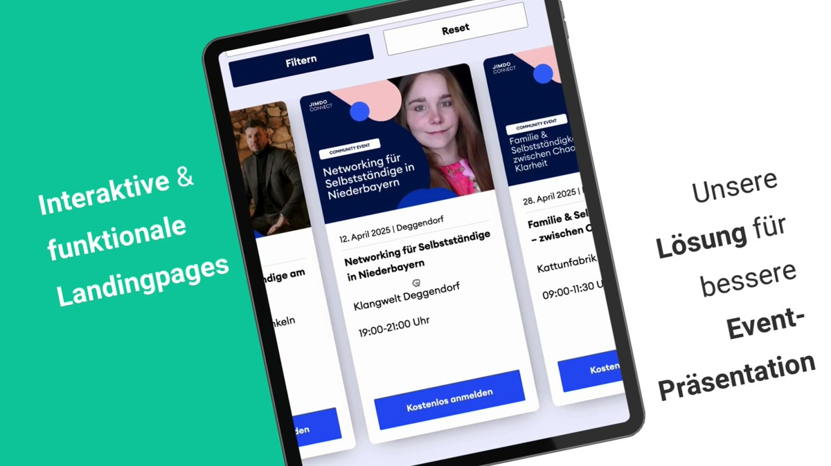 Jimdo — HubSpot Landingpages