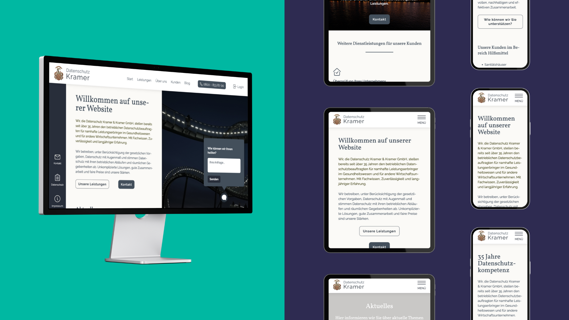 Website Datenschutz Kramer