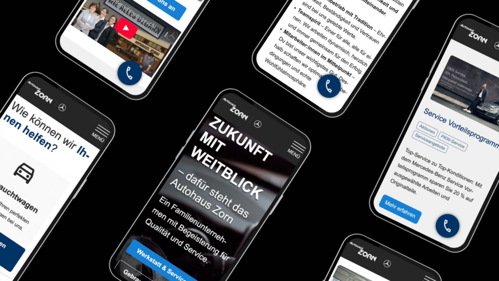 Website Autohaus Zorn